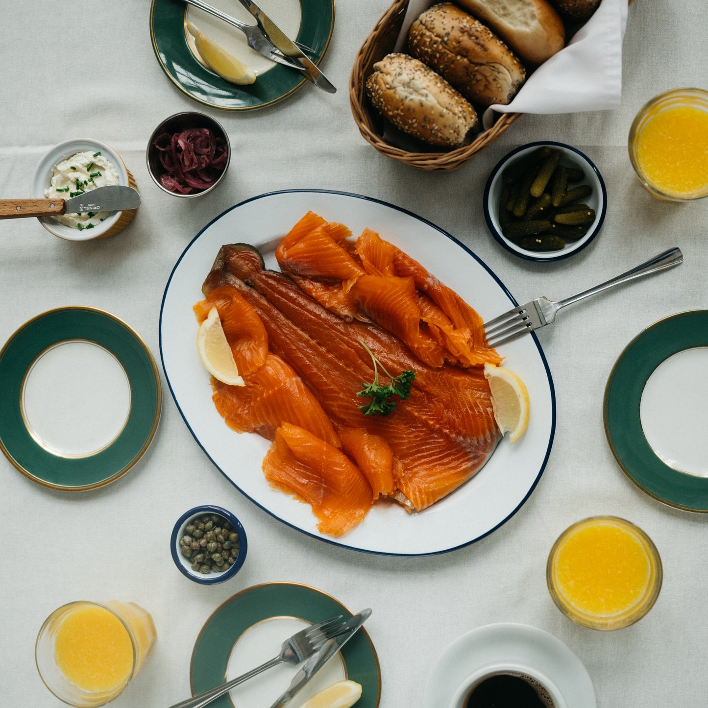 Christmas Cold Smoked Trout - Whole Side