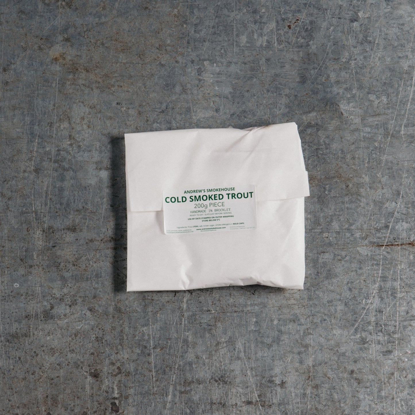 Christmas Cold Smoked Trout - 200g piece