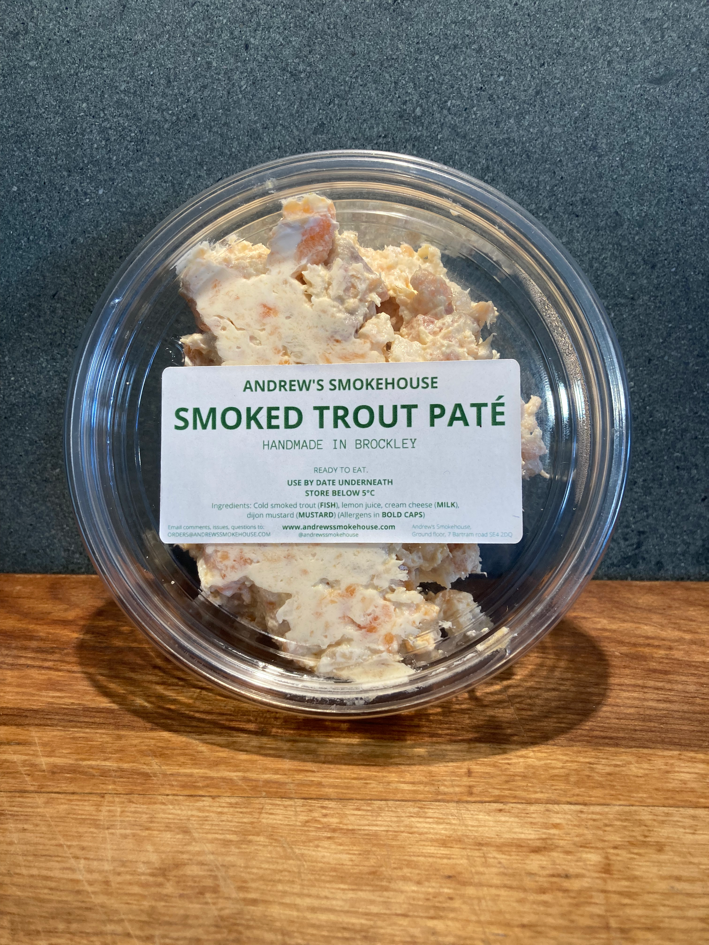 Brockley Cold Smoked Trout Paté