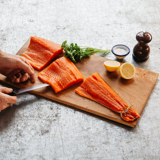 Christmas Cold Smoked Trout - 200g piece