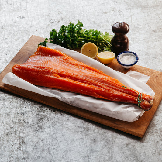Christmas Cold Smoked Trout - Whole Side