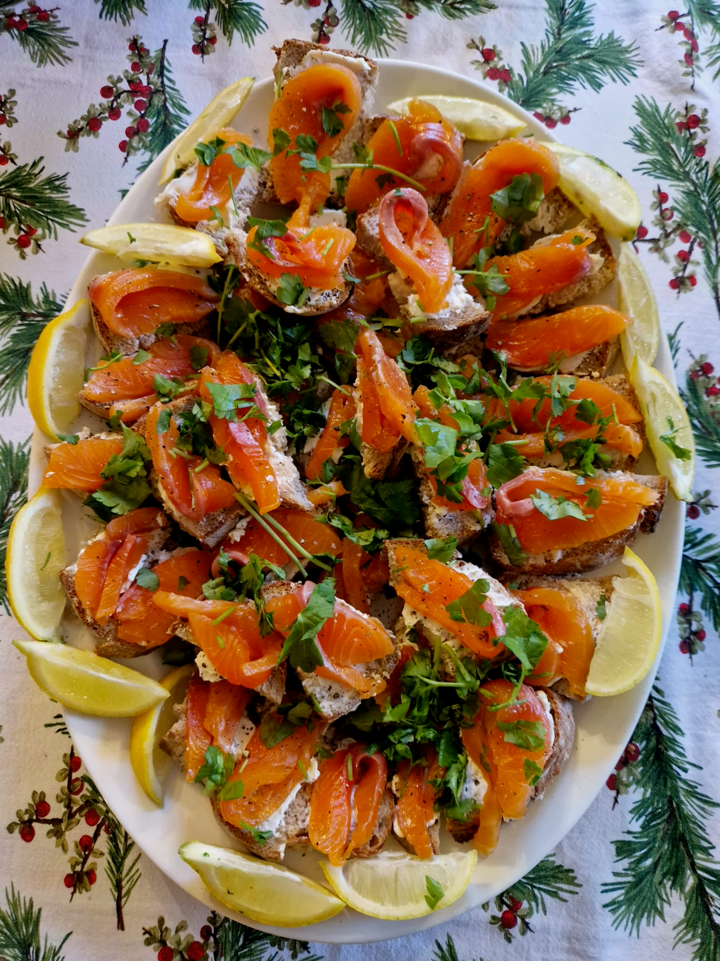 Christmas Brockley Cold Smoked Trout